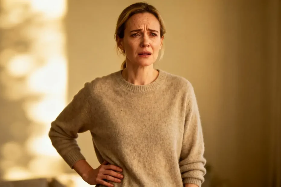 Personne effectuant un exercice pour les fessiers visant à soulager la douleur de hanche